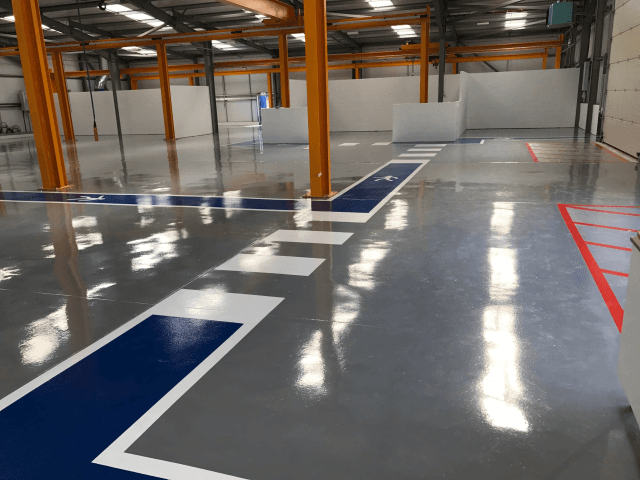 9. Epoxy & PU Flooring Services